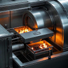 Human Crematorium Oven Funeral Supplies Machine