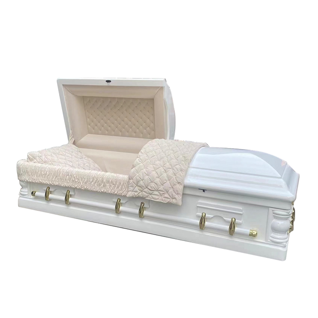 American Style Solid Wood Casket