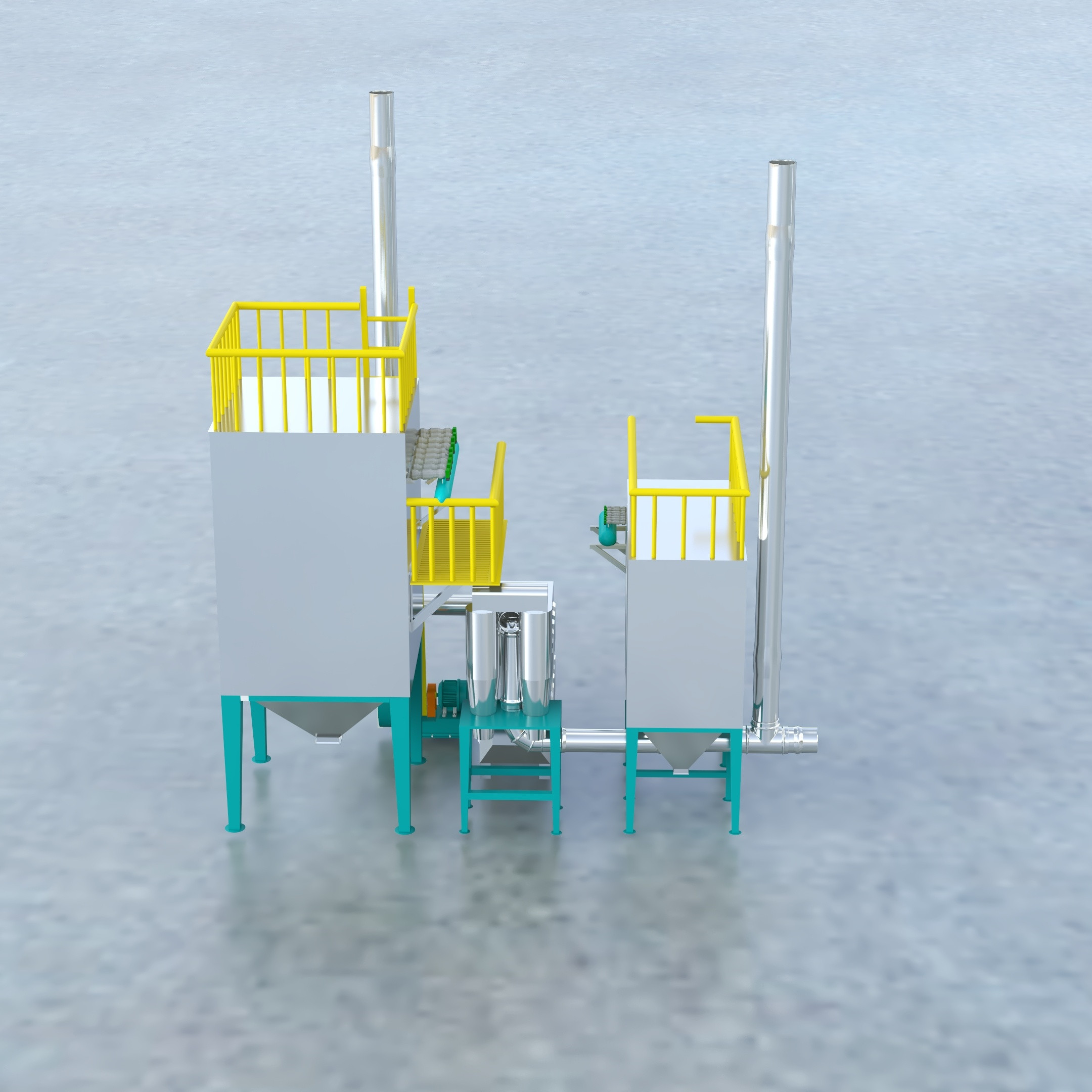 Cremation Machine Emission Filter System