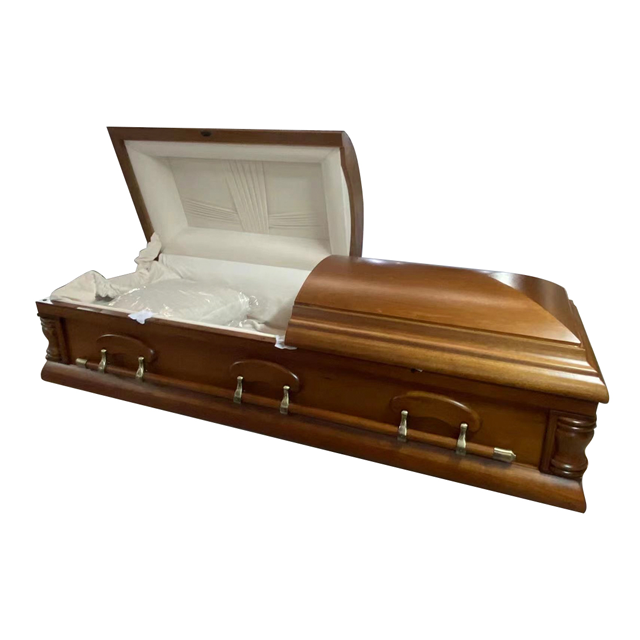 American Style Solid Wood Casket