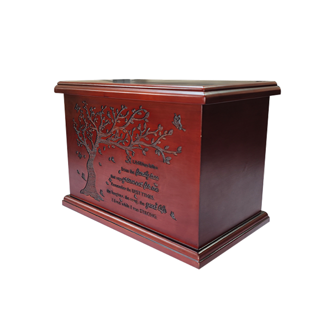 Wooden Cremation Ash Urn
