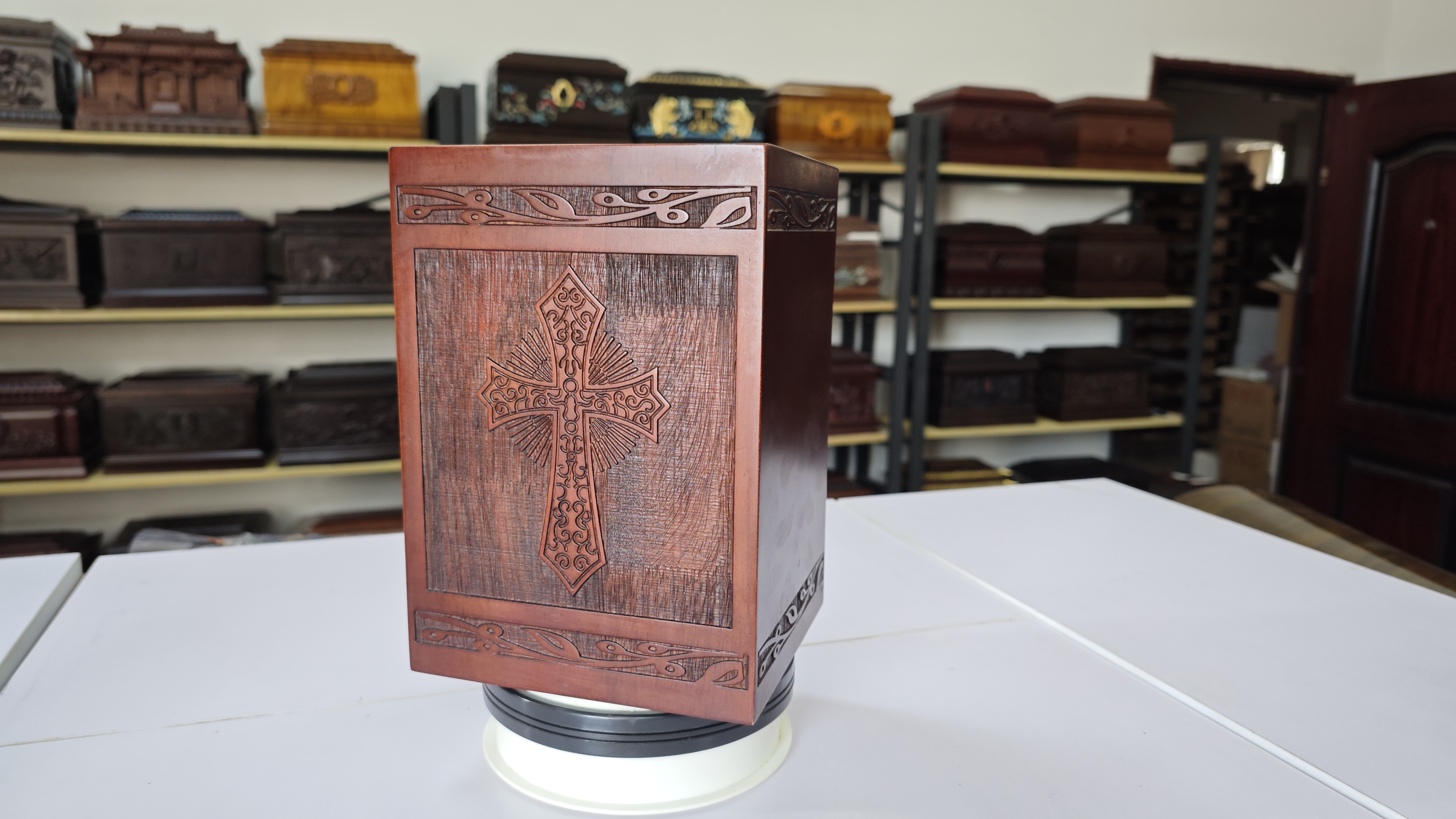 Handcrafted Adult Cremation Ash Urn