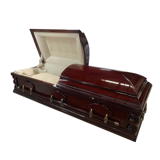 American Style Solid Wood Casket