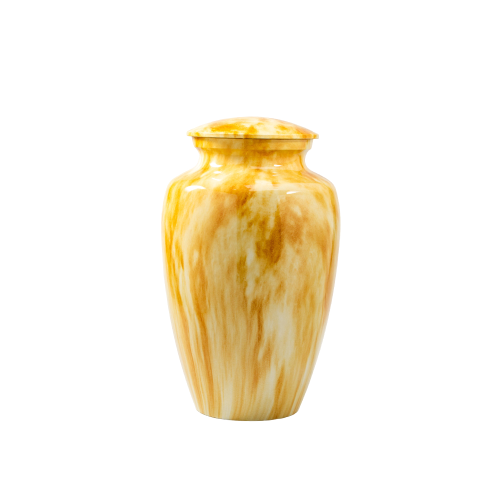 Metal Aluminum Cremation Urns for Ash Storage