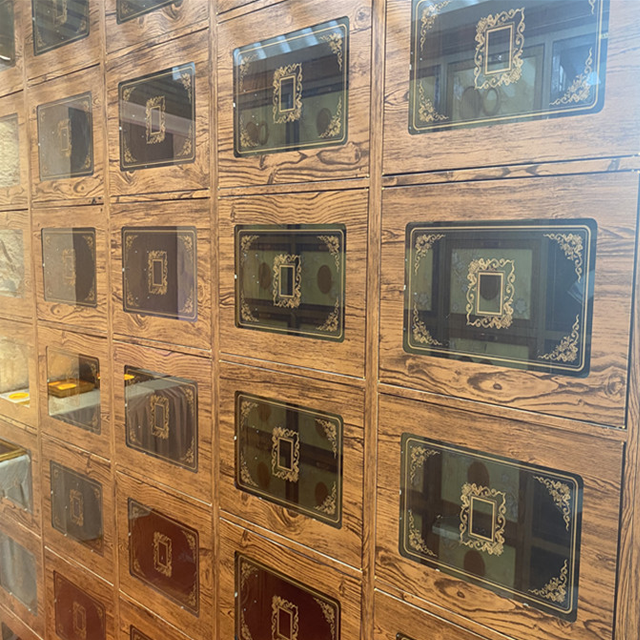 Glass Front Niches