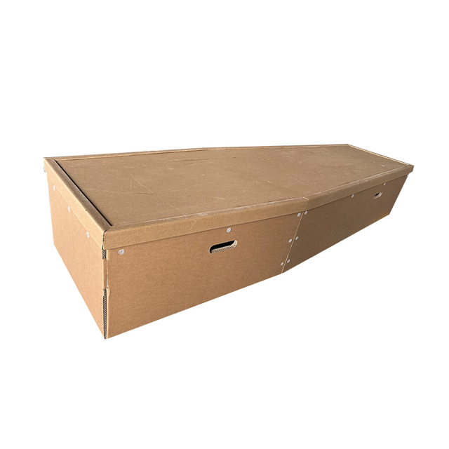 Foldable Cardboard Corrugated Paper Cremation Coffin&Casket
